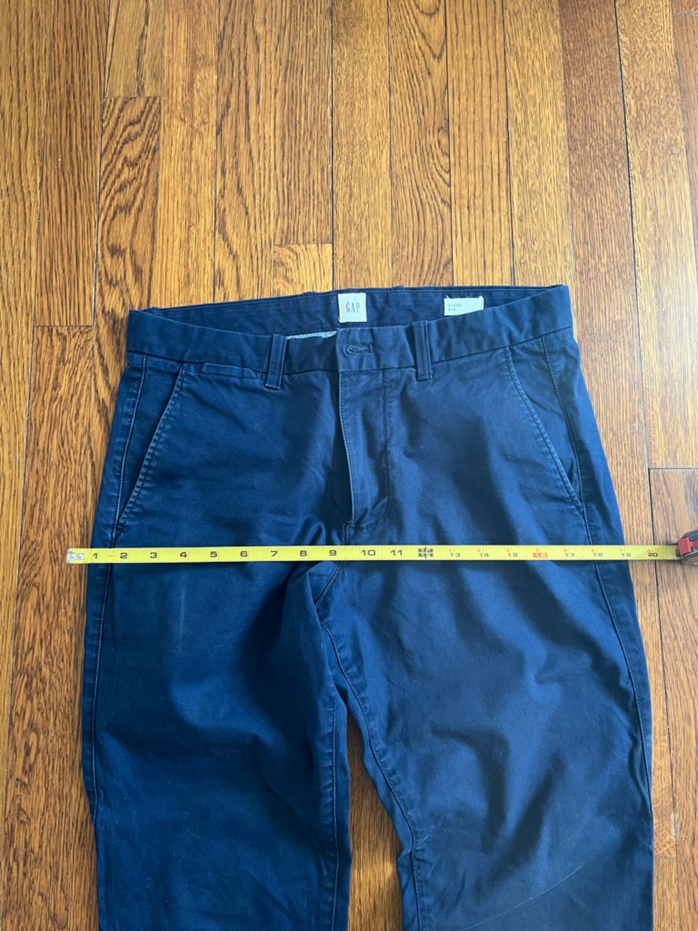 GAP Navy Straight Leg Chinos - Picture 4 of 6